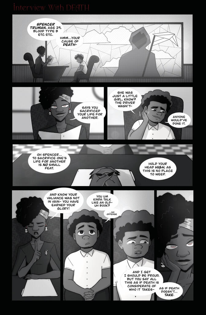 Interview With Death Written By Akira B.